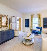 Living Room 2 Bedroom Model at Boltons Landing Apartments, Charleston, 29414